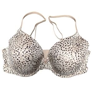 Victoria's Secret Bra 36D Body by Victoria Lined Perfect Coverage‎ Leopard